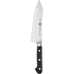 Kompaktowy nóż Santoku z rowkami 18 cm