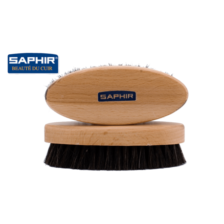 Saphir BDC Brush Natural Oval 13,5cm - szczotka do butów