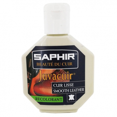 Saphir BDC Juvacuir Balsam mocno koloryzujący do odnowy i renowacji skór, 75 ml (Kremowy 44)
