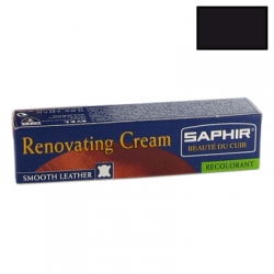 Saphir BDC Renovating Cream - krem do renowacji skóry (zadrapania, przetarcia) nr 32 czarny brąz, 25ml