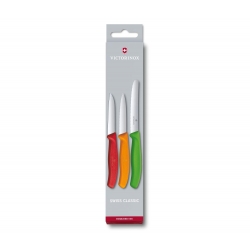 Victorinox Swiss Classic, zestaw 3 noży, 3 kolory