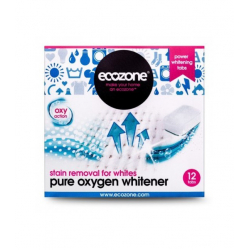Wybielacz, odplamiacz do białego Pure oxygen 12 tabletek, Ecozone