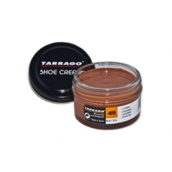 Tarrago Shoe Cream Krem do skór nabłyszcza konserwuje odżywia nr 49 koniak, 50 ml