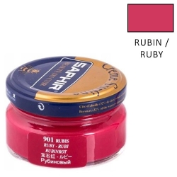 Saphir BDC Creme Pommadier Ruby Krem do skóry nr 901 rubin, 50 ml