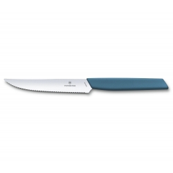 Victorinox Swiss Modern, nóż do pizzy, mięsa, 12 cm, chabrowy