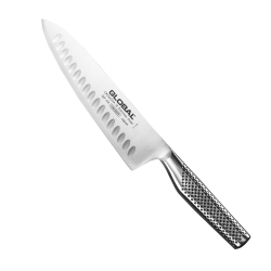 Europejski nóż szefa kuchni żłobiony 20,5cm | Global GF-99