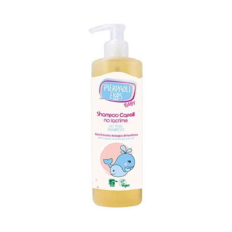 Pierpaoli Ekos Baby - Delikatny szampon dla dzieci i niemowląt NO TEARS, bez łez, 400ml