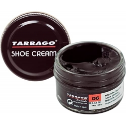 Tarrago Shoe Cream Krem do skór nabłyszcza konserwuje odżywia nr 6 ciemny brąz, 50 ml