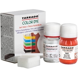 TARRAGO Color Dye Double Farba akrylowa do skór 25ml+25ml Nr 102 Jasna czerwień
