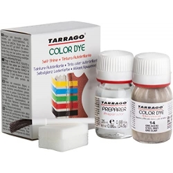 TARRAGO Color Dye Double Farba akrylowa do skór 25ml+25ml Nr 014 Stalowy