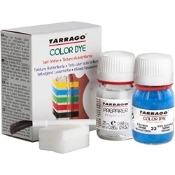 TARRAGO Color Dye Double Farba akrylowa do skór 25ml+25ml Nr 022 Niebieski
