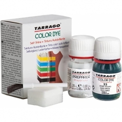 TARRAGO Color Dye Double Farba akrylowa do skór 25ml+25ml Nr 033 Ciemna zieleń