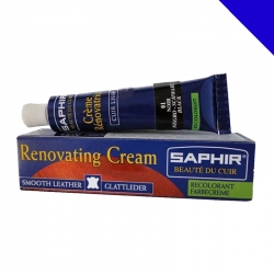 Saphir BDC Renovating Cream - krem do renowacji skóry (zadrapania, przetarcia) nr 904 ocean blue, 25ml