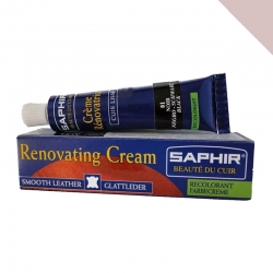 Saphir BDC Renovating Cream - krem do renowacji skóry (zadrapania, przetarcia) nr 91 brudny róż, 25ml