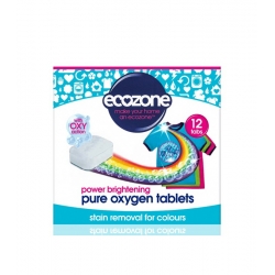 Ecozone Odplamiacz do kolorów Pure oxygen 12 tabletek