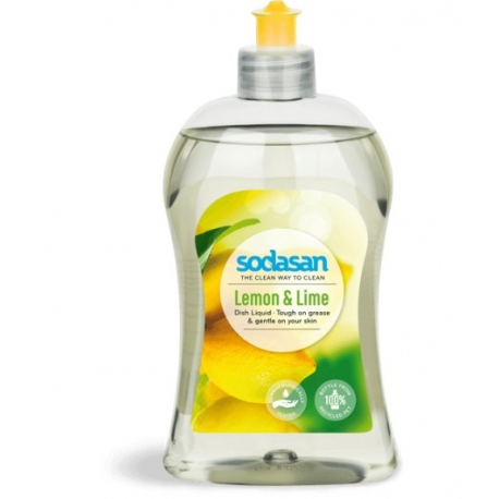 Sodasan płyn do zmywania naczyń o zapachu Cytryny, 500ML