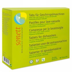 Sonett Ekologiczne tabletki do zmywarki  0,5kg (20g x 25 sztuk)