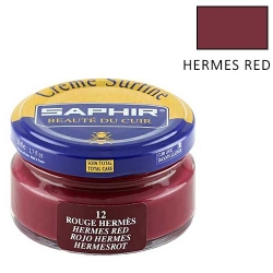 Saphir BDC Creme Pommadier Hermes red Krem do skóry nr 12 Jaskrawo czerwony, 50 ml