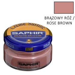 Saphir BDC Creme Pommadier Rose brown Krem do skóry nr 913 Brązowy róż, 50 ml