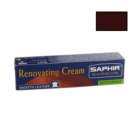 Saphir BDC Renovating Cream - krem do renowacji skóry (zadrapania, przetarcia) nr 09 mahoniowy, 25ml