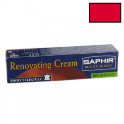 Saphir BDC Renovating Cream - krem do renowacji skóry (zadrapania, przetarcia) nr 11 czerwony, 25ml