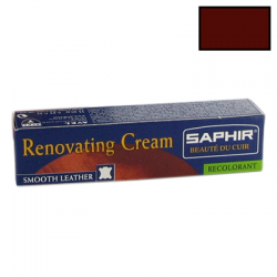 Saphir BDC Renovating Cream - krem do renowacji skóry (zadrapania, przetarcia) nr 86 campari, 25ml